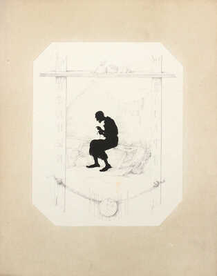 Бём Елизавета Меркурьевна. Силуэты к басням И. Крылова / Полный комплект из 12-ти листов в издательской папке. СПб.: Изд. Фельтена, 1878. 